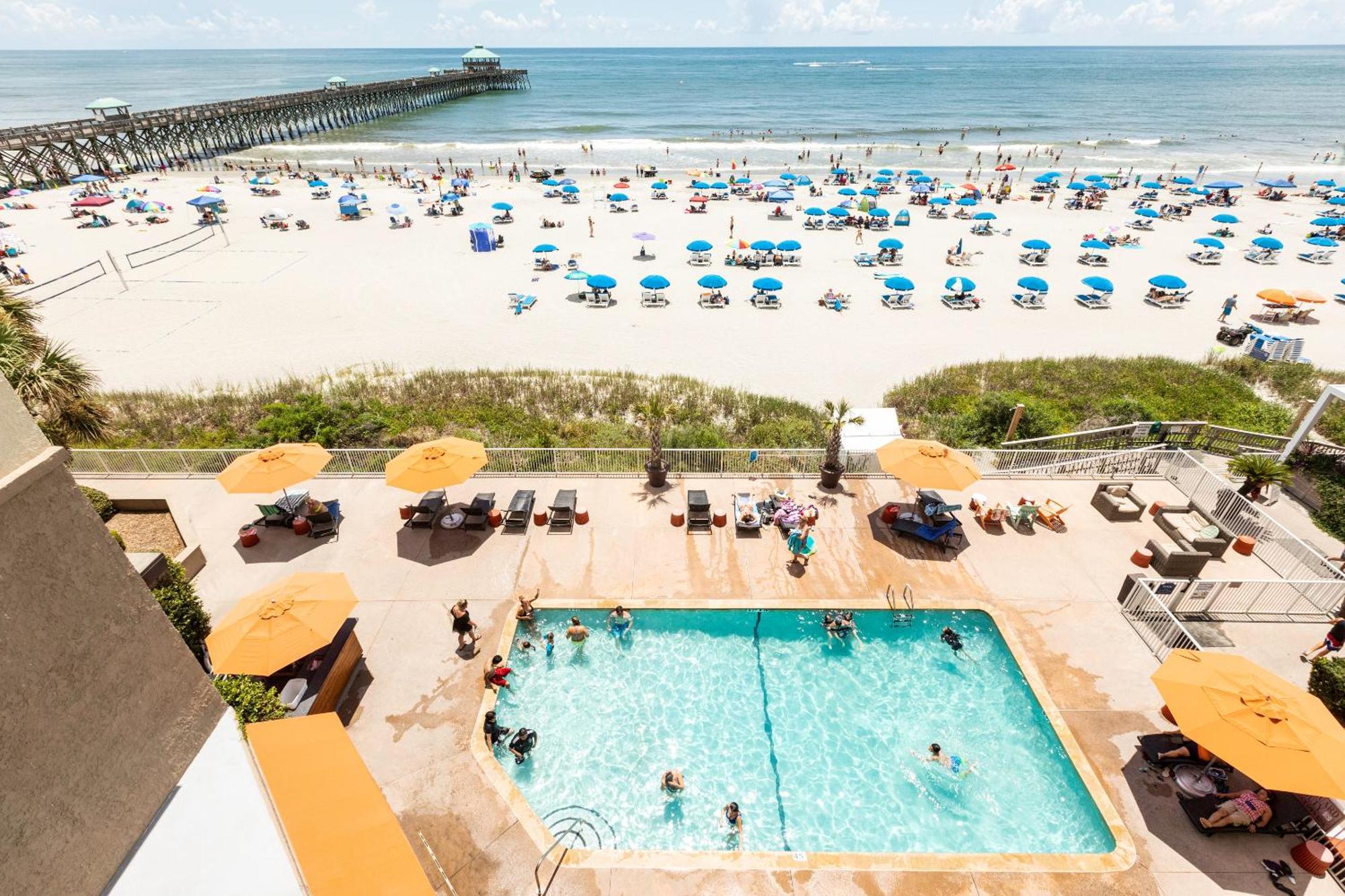 Tides Folly Beach, Charleston'S Oceanfront Hotel Εξωτερικό φωτογραφία